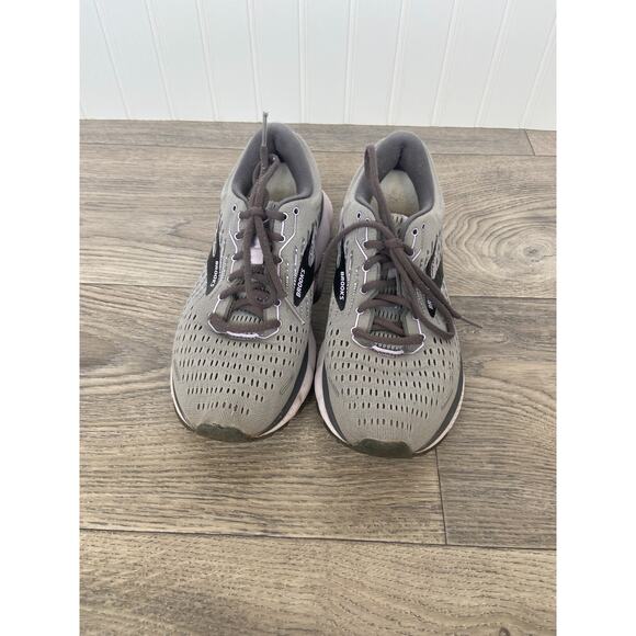 Brooks Ghost 13 Women’s Size 8.5 M 1203381B084 Gray/Pearl/Purple Running Shoe - Picture 2 of 7